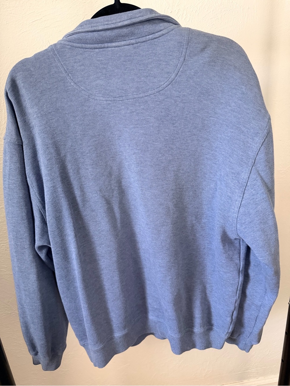 Men’s Pendleton Light Blue Quarter-Zip Men's Sweater Size medium - Picture 3 of 3